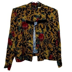 Melisa Harper medium vintage 80s shacket jacket shirt cottagecore